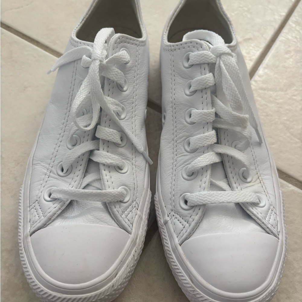 Converse All White Women's Sneakers